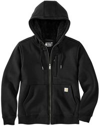 Carhartt - Relaxed Fit Midweight Sherpa-lined Full-zip Sweatshirt - Lyst