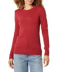 Amazon Essentials - Jersey en Algodón de Cuello Redondo - Lyst
