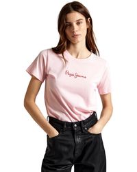 Pepe Jeans - Camiseta Lorette Mujer - Lyst