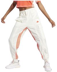 adidas - Dance Cargo Pants M Red - Lyst