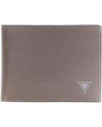 Guess - Geldbörse Certosa Billfold Coin Wallet Brown Shitake braun - Lyst