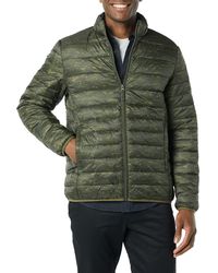 Essentials Men's Big & Tall Lightweight Water-Resistant Packable Puffer Jacket fit by DXL Sports & Outdoors