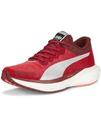 PUMA - Womens Deviate Nitro 2 X Ciele Running Sneakers Shoes - Red, Red, 8.5 Uk, 37843701 - Lyst