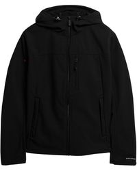 Superdry - Hooded Soft Shell Jacket - Lyst