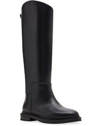 Steve Madden - Gaige Two Tone Leather Mid-Calf Boots - Lyst