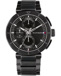 Tommy Hilfiger - Reloj Analógico de Cuarzo multifunción para hombre Colección Collection con Correa en Acero Inoxidable con Correa - Lyst