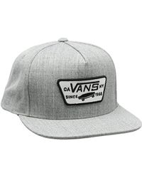 vans snapback gris