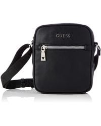 Bolsos Con Bandolera Guess | Minibandolera Scala Negro Hombre — Prishtina  Gjonaj