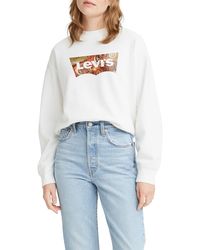 Levi's - Graphic Standard Crewneck Sweatshirt - Lyst