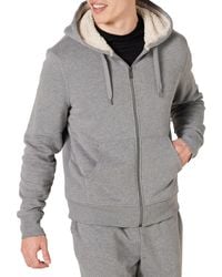 Amazon Essentials - Sweat à Capuche avec Fermeture Éclair intégrale et Doublure en Polaire Sherpa - Lyst