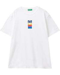 Benetton - 3i1xu1096 T-shirt - Lyst