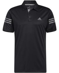 adidas - 3-stripes Golf Polo Shirt - Lyst