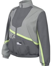 Nike - Sportswear Hj0176 Oversized Geweven Jas Voor - Lyst