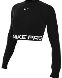 Nike - Pro Df 365 Crop Ls Top - Lyst