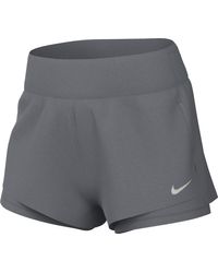 Nike - Shorts W Nk Swift Df Mr 3in 2n1 Short - Lyst