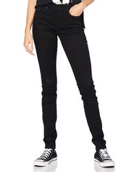 Calvin Klein Ckj 011 Mid Rise Skinny Pantalones - Negro