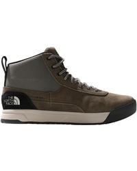 The North Face - Larimer Trail Running Shoe New Taupe Green/tnf Black 10 - Lyst