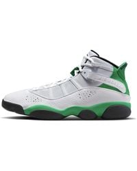 Nike - Jordan 6 Rings Trainers White/lucky Green/black 322992-131 Uk 9.5 - Lyst