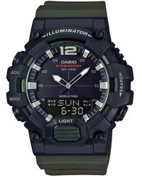 G-Shock - Hdc-700-3avcf Classic Analog-digital Display Quartz Green Watch - Lyst