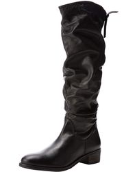 dune wide fit knee high boots