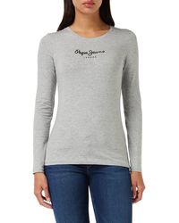 Pepe Jeans - NEW VIRGINIA LS PL502755 Camiseta para Mujer - Lyst