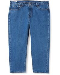 Levi's - Plus Size 501 Crop Jeans Jazz Jive Stonewash - Lyst