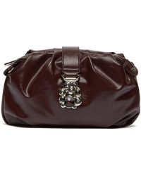 Liu Jo - LIU-JO Liu Jo Pochette morbida con dettagli gioiello Donna Donna Mod. AF1164E0004 - Lyst