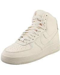 Nike - Air Force 1 Sculpt Womens Platform Trainers In Sail - 8 Uk - Lyst