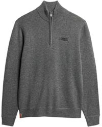 Superdry - Pull en maille Essential Knit Henley s - Lyst