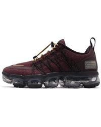 nike air vapormax run utility burgundy