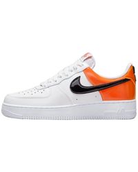 Nike - Court Vision Cd5466-105 Mid Fashion Chaussures décontractées Blanc/rouge Taille 45 - Lyst