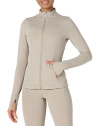 Amazon Essentials - Active Formflex Buttery Soft Slim Fit Full Zip Jacket - Lyst