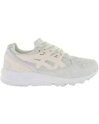Asics - Gel-kayano White Suede Leather Lace Up S Trainers H6m2l - Lyst