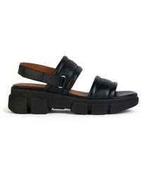 Geox - D LISBONA SANDALS Black 40_EU - Lyst