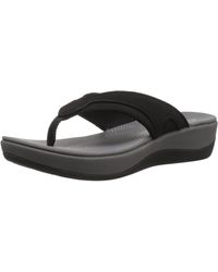 clarks flip flops uk