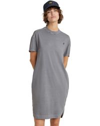 G-Star RAW - Overdyed Loose T-Shirt Dress Donna - Lyst