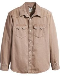Levi's - Sawtooth Relaxed Fit Western Woven Shirts - Lyst