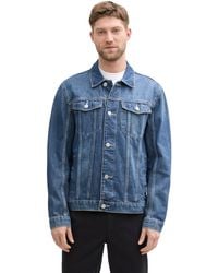 Tom Tailor - Denim Relaxed Fit Chino Shorts mit Leinenanteil - Lyst