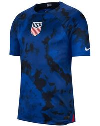 Nike - 2022-2023 Usa Away Football Soccer T-shirt Blue - Lyst