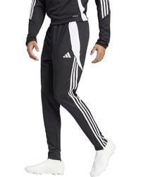 adidas - S Track Pants Black/white L - Lyst