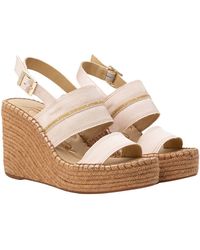 Replay - Jess Double Wedge Sandal - Lyst