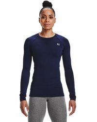 Under Armour - S Authentics Long Sleeves Crew Neck T-shirt - Lyst