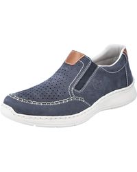 Rieker - Slipper 14365-14 blau Gr. 40 - Lyst