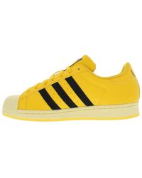 adidas - S Superstar Faux Leather Trainers Casual And Fashion Sneakers - Lyst