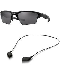 Oakley - OO 9154 915401 Lot de lunettes de soleil demi-veste 2.0 XL Polished Bl Kit de laisse noir brillant - Lyst