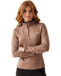 Regatta - S/ladies Yonder Ii Half Zip Fleece Top - Lyst
