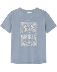 Springfield - Camiseta Gris XS - Lyst