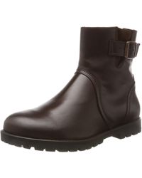 BIRKENSTOCK Farmington, Stivale donna pelle marrone – Parmigiani Calzature