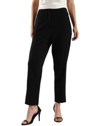 Calvin Klein - Jeans Ponte Cropped Straight Pants Lässige Business-Hose - Lyst
