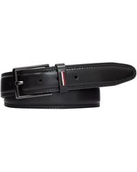 Tommy Hilfiger - Belt Business 3.5 Cm Leather - Lyst